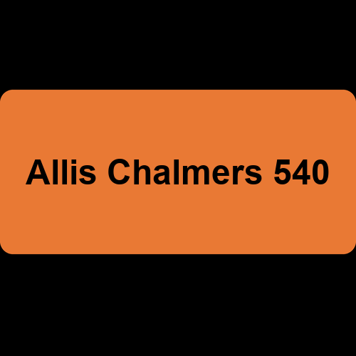 Allis Chalmers 540